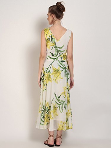 Image of Rare Women's Polyester A-Line Maxi Casual Dress