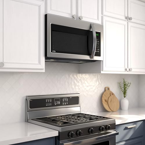 Image of KoolMore 30-inch 1.5 cu. ft. Over-the-Range Convection Microwave Oven,900 Watts and 300 CFM in Stainless-Steel, UL Listed