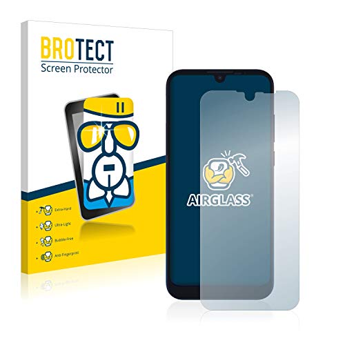 BROTECT Protector Pantalla Cristal para Motorola Moto E6s Protector Vidrio - [Dureza 9H, Anti-Arañazos]