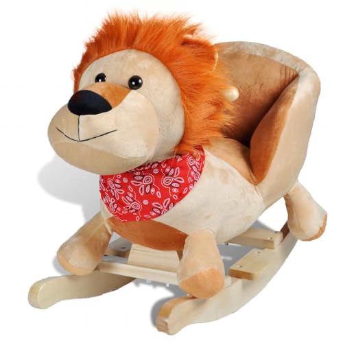 Balançoire pour bébé lion en peluche : le jeu d'éveil parfait pour le salon ou la chambre