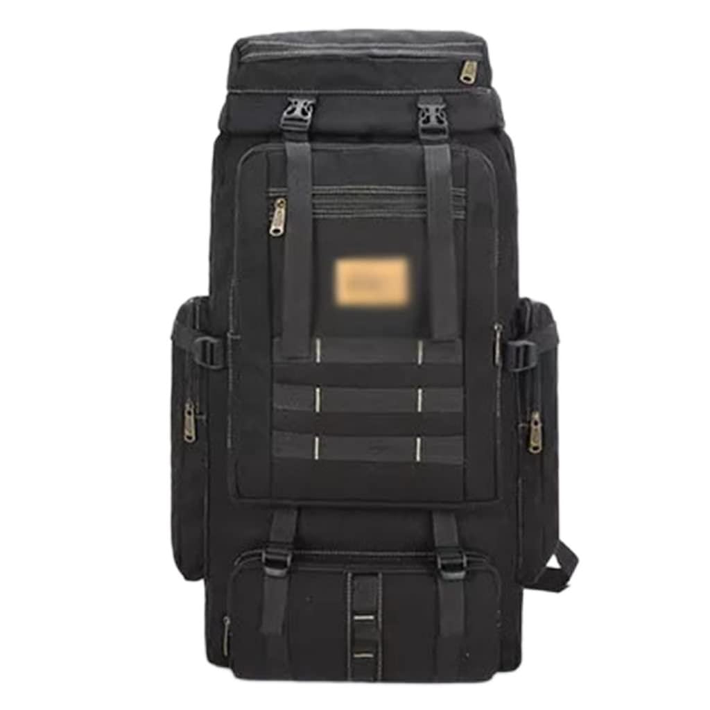 XFZJCHAP 80L Backpack Camping Hiking Military Backpack Backpack Travel Mountaineering Bag (Color : E, Size