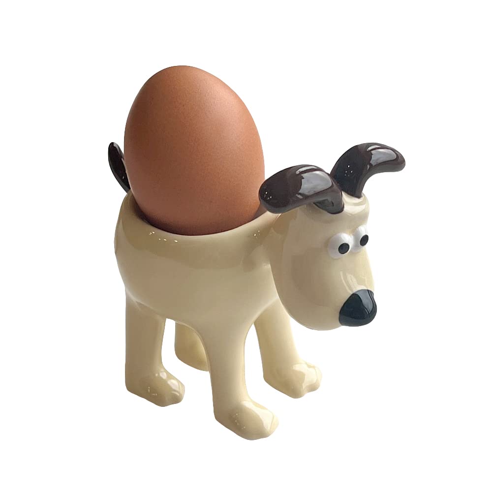 BOOMLATU Ceramic Dog Egg Cup,Creative Egg Holder Egg Breakfast Cup