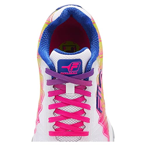 Fila Womens Volley Zone Pbf, Color: Wht/Kopk/Mblu, Size: 9 (5PM01794-149-9)4