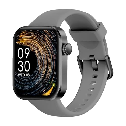 Smartwatch Uomo Donna, 1.85' Orologio Smartwatch con Effettua/Risposta Chiamate, 140 Sportive Smart Watch con Contapassi/Sonno/Cardiofrequenzimetro/SpO2, Impermeabil IP68 Smartband per Android iOS