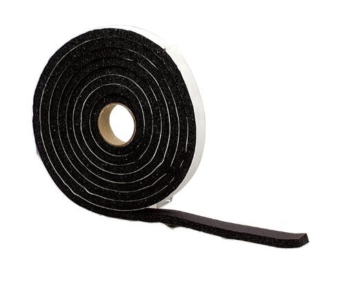 M-D Building Products Black Rubber Weather Stripping Tape 10 ft. L x 3/8 in.