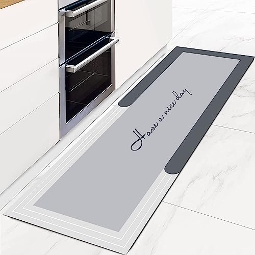 YeahBoom Super Absorbierende Bodenmatte,50*150cm Schmutzabweisend Bodenmatte Für Bad,Rutschfest...