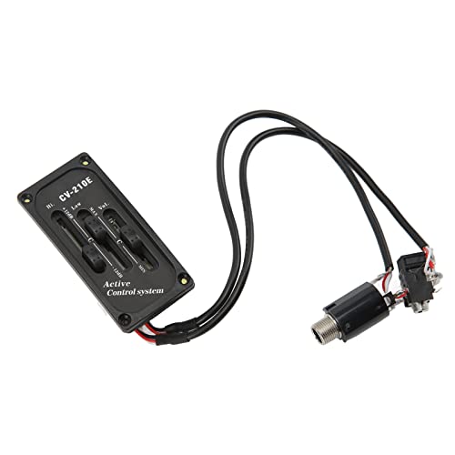 Capteur violon électrique passif noir avec ton passif pour performance
