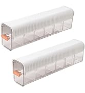 YWNYT Socks Underwear Wall Mount Drawer Organizer, 6 Cells Storage Box Switchable Drawer Organize...