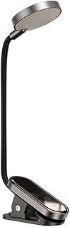 TARFIC Table Lamp Clip Table Lamp Stepless Dimmable Wireless Desk Lamp Touch USB Rechargeable Reading Light LED Night Light Laptop Lamp