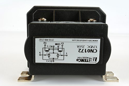 Temco CN0172 250 Amps Dc Winch Motor Reversing Solenoid Relay Switch 12 Volt Contactor thumb #2