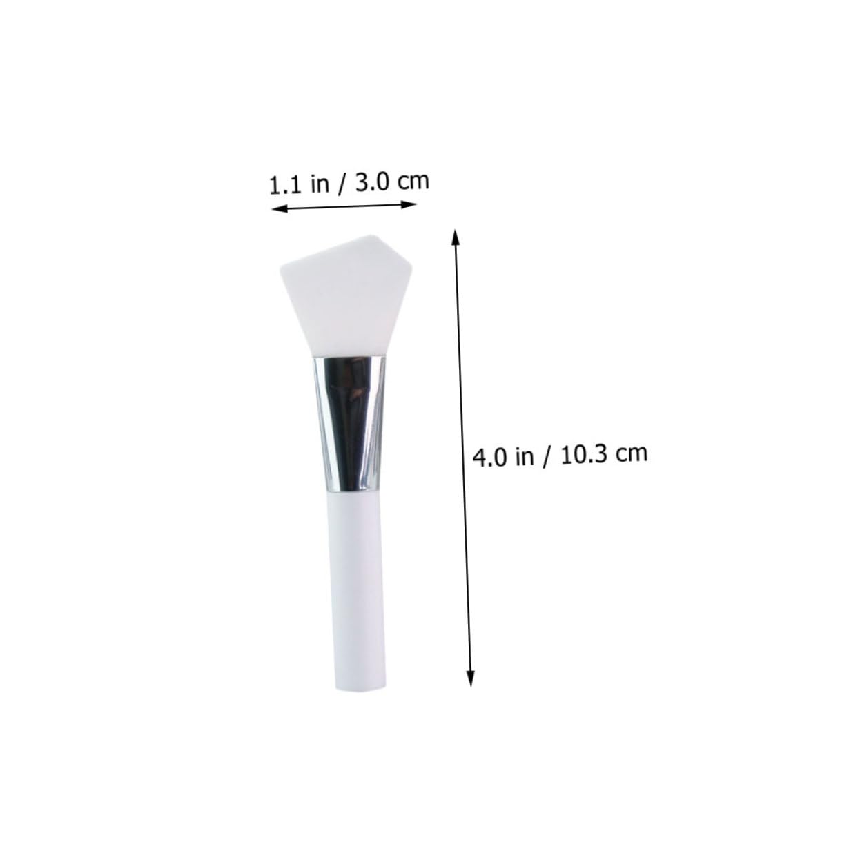 FRCOLOR 24pièces Pinceaux Silicone Pour Masques Faciaux Pour Application De Soins De Peau Crèmes Et Sérums Brosse Facile à Nettoyer Pour Zones Sensibles Yeux Nez