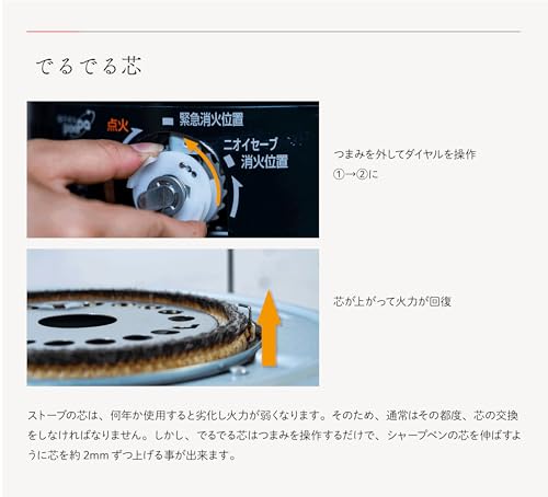 トヨトミ(TOYOTOMI) 対流形 石油ストーブ ダブルクリーン KR-47A(H) グレー の商品画像 6