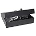 V-Line Top Draw Locking Tactical Gun Storage Box, Black