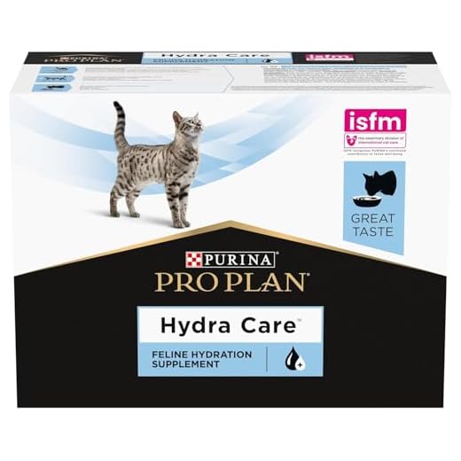PURINA Pro Plan Hydra Care Gato | 10 x 85 g | Alimento complementario para Gatos Adultos | Puede Ayudar a Aumentar la Ingesta de Agua | En bolsitas Frescas