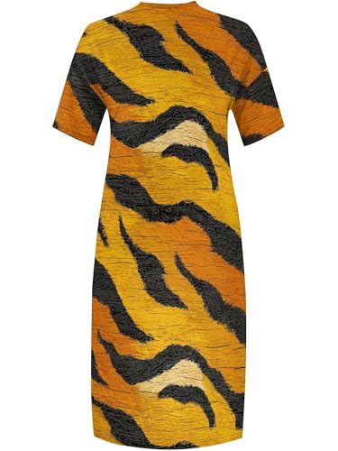 Image of PinkPatty Women's Plus Size Short Sleeve Maxi Dress Casual Loose V Neck Long Dress with Pockets