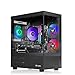 Thermaltake LCGS View 7696X-170 Gaming Desktop (AMD Ryzen™5 7600X, ToughRam 32GB DDR5 6000MT/s RGB Memory, AMD Radeon™ RX 9060 XT 16GB, 1TB NVMe M.2, WiFi, Windows 11) V17B-B650-96X-LCS