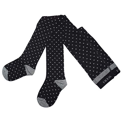 Weri Spezials Strumpfhose fuer Meadchen kleine Punkte in Antrazit (152/164) Cover