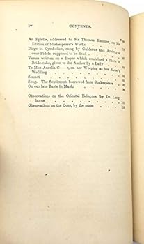 Hardcover The Poetical Works of William Collins Book