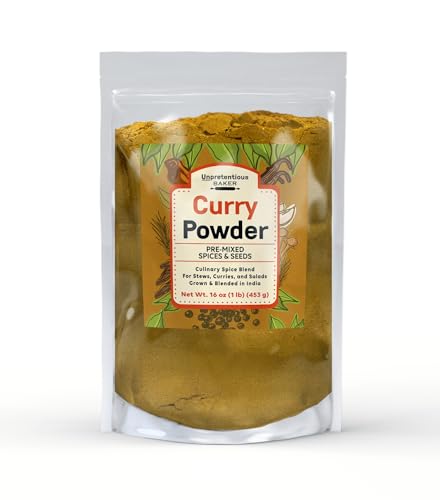 Unpretentious Curry Powder (1 lb), Add to Dressings & Marinades, Culinary Blend of Spice for Soups, Stews, Sauces