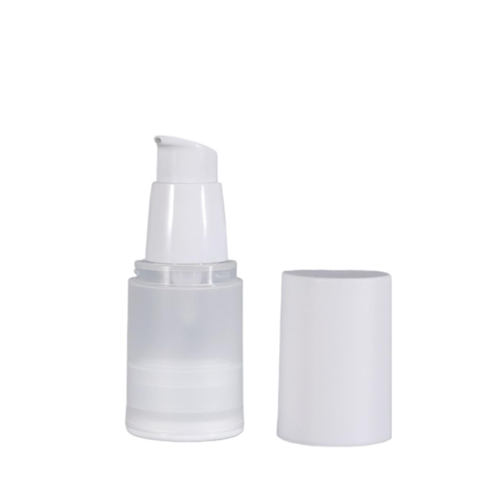 WEOKDFHA Empty Spray Bottle 3pcs Refillable Frosted Empty Vacuum Pump Lotion Bottles Dispenser Plastic Travel Cosmetic Container Portable Spray Bottle