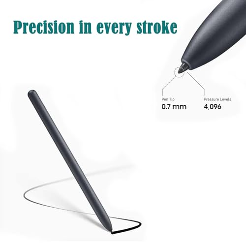 Lápiz para Samsung Galaxy Tab S9 capacitivo con Bluetooth para modelos Ultra y Plus 3