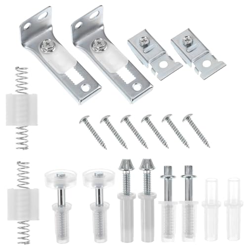 Kit de Herrajes para Puerta Plegable Juego de Repuestos para Puerta Corrediza
