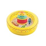 Fun Express Fiesta Inflatable Sombrero Cooler - Cinko De Mayo Party Supplies