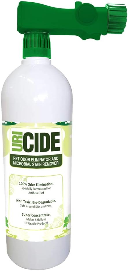 Remove Pet Urine Smells from Artificial Turf. Makes 5 Gallons of Usable Product