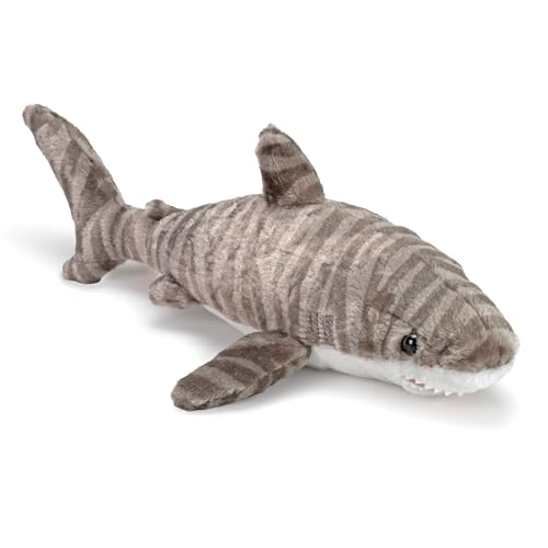 Wild Republic Cuddlekins Mini Requin Tigre, Animal en Peluche, 40 cm, Cadeau pour Bébés, Peluche Écologique, Rembourrage Fabriqué à Partir de Bouteilles d’Eau...
