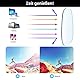 COJWIS Lesebrille 3er Pack Herren Damen Brille Runder Rahmen Blaulichtfilter Federscharnier Leser Schwarz/Schildpat Brillen (3 Schwarz, 0.50, x)