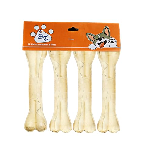 Image of Pressed Dog Chew Bones for All Life Stages, Chicken Flavor, 5 inches - Pack of 4 Bones