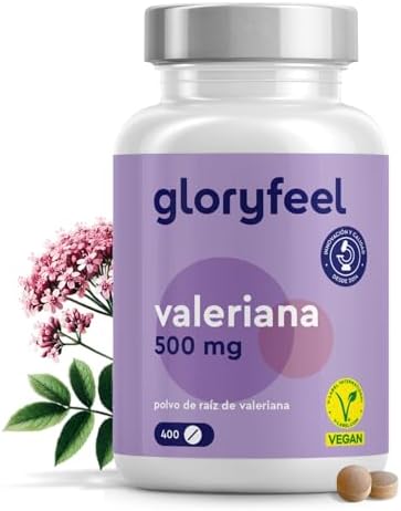 Valeriana 500mg - 400 Tabletas (+1 año) - Relaja y facilita el pr...
