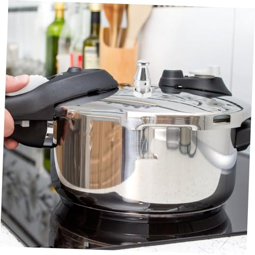 Válvulas de seguridad para ollas a presión Happyyami, 2 piezas, válvulas limitadoras de presión para cocina, fáciles de instalar y limpiar, repuestos esenciales para ollas a presión miniatura 5