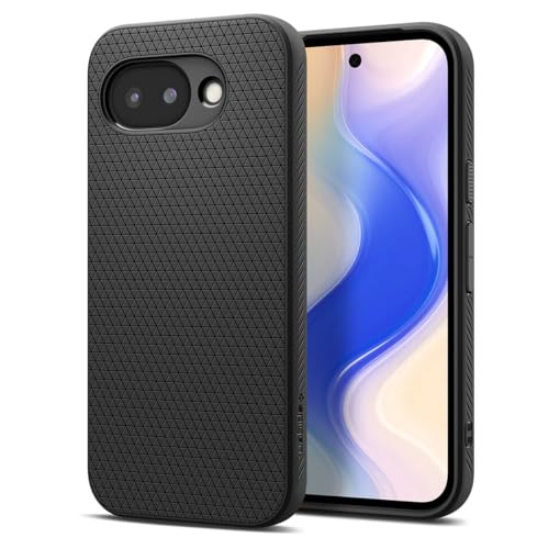 Image of Spigen for Google Pixel 10a (2026) Case, Liquid Air, Military-Grade Protection Cover (No Magnet Ring) (TPU) - Matte Black