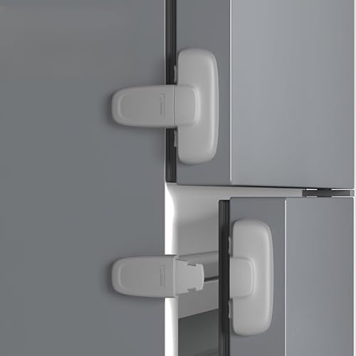 多機能ドアロック付き 冷蔵庫・引き出し・扉などにピッタリ 安全設計 地震対策 子供のいる家庭に 2個入り 簡単取り付け乳幼児の安全を守る ドアロック ガード 開閉を制限する多機能ストッパー付き