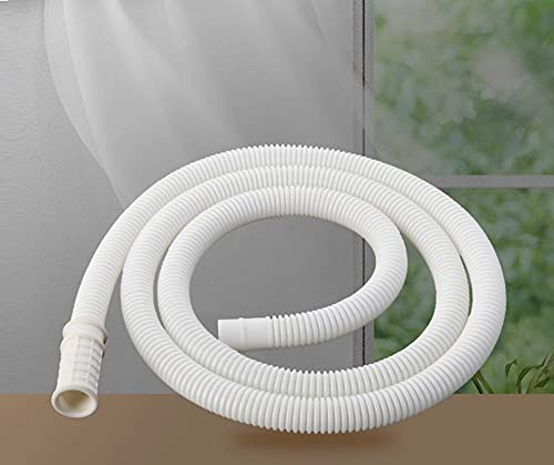 Image of hose pipe 4 Mtr washing machine Fully Semi automatic Water inlet Flexible long pipes front load and top loading Washing Machines (Size 4 Meter,Color-Multi, Material-Plastic)