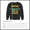Tee Hunt Smokesquatch Bigfoot Weed Sweatshirt Blazin His Own Trail Bong Funny Sasquatch