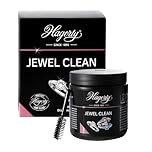 Hagerty Jewel Clean Immersion Bath for Gemstones Gold Platinum 170 ml I Effective Jewellery Cleaner Diamonds sapphires Rubies I Basket and Brush Included