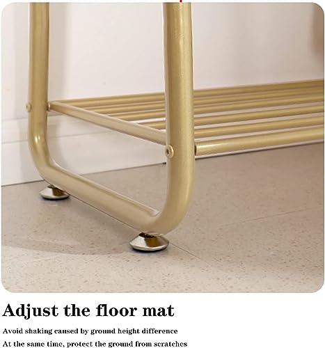 Cintres en Or en métal robuste pour dressing chic et moderne
