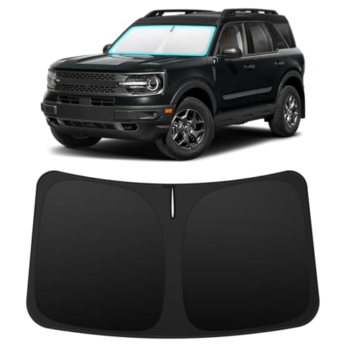 Image of INSAUTO Custom Fit Windshield Sun Shade for Ford Bronco Sport 2021-2026