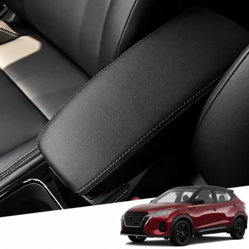 Great-luck Armrest Cover for Nissan Kicks 2021-2024 Console Pad