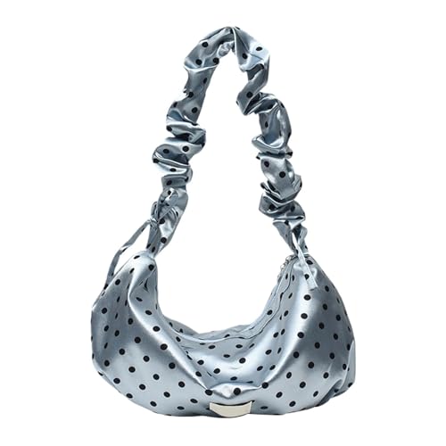 Bolso Dumpling Para Mujer - Diseño Elegante y Mono con Múltiples Bolsillos y Cremallera - Dot Tote Underarm Mujer | Para Desplazamientos Diarios, El Trabajo, Viajes, Teléfono, Llaves Y Cosméticos