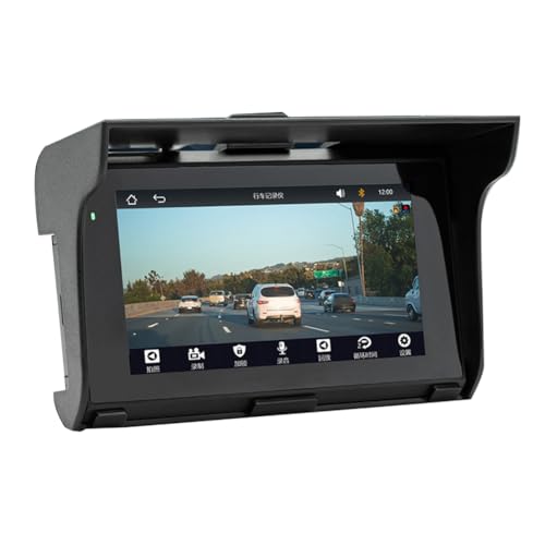 Radio compatible Android pour moto avec navigation portable 5 pouces
