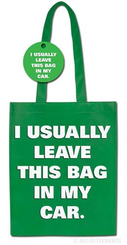 Recycle Bag - Leave This Bag in Car