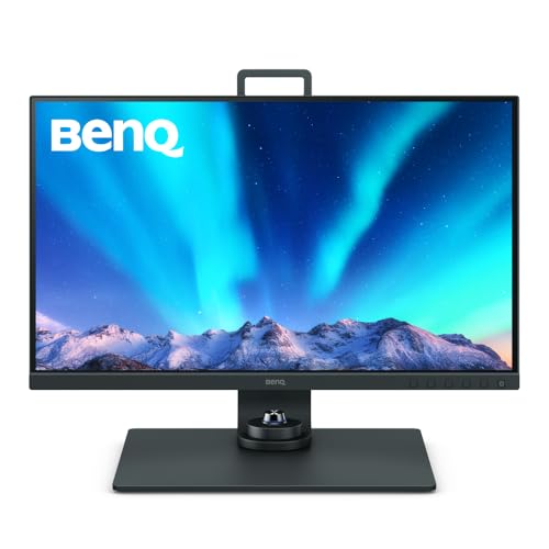 Image of BenQ Sw270C 27 inches (68.58 cm) 2560 X 1440 Pixels, LCD 2K Photo Editing Monitor, of Adobe RGB, of Srgb /Rec.709, and of Dci-P3 /Display P3, USB-C Connectivity, Black