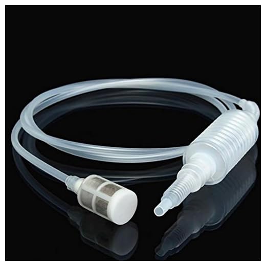 Kit de siphon à la main pour fabrication de vin, bière, tuyau de nettoyage pour aquarium