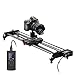 GVM 80cm Caméra Slider motorisé, Curseur de Prise de Vue Time Lapse,Suivi de la Mise au Point,Timelapse,Rail de caméra pour Appareil Photo Reflex numérique et Prise de Vue vidéo