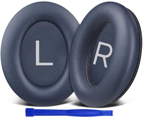 Image of SOULWIT Earpads for Bose (QC45 /QC SE /QC Wireless) - Navy Blue | for (QuietComfort 45 /Quiet Comfort SE /Quiet Comfort Wireless) Over-Ear Headphones