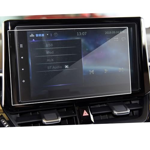 Verre trempé premium pour écran navigation Toyota Corolla 2019 haute clarté