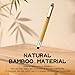 YUNCHUN 100PCS Bamboo Pens Bulk, Wooden Pens with 2-in-1 Stylus Tip, Pen Set for Employee Appreciation Gifts, Click Ballpoint Pen for Writing, Medium Point and Black Ink